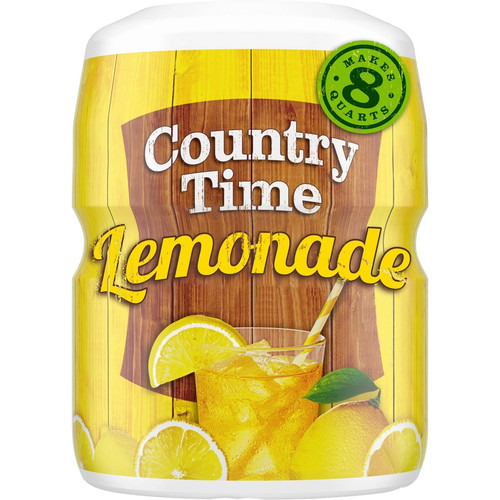 Country time lemonade powdered - time,