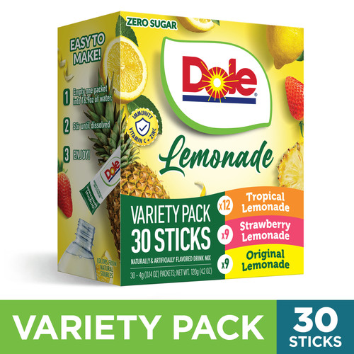 Dole lemonade variety - variety, powder