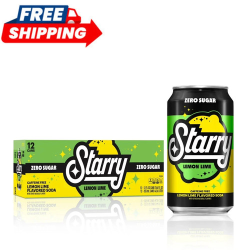 Starry zero sugar lemon lime - zero,